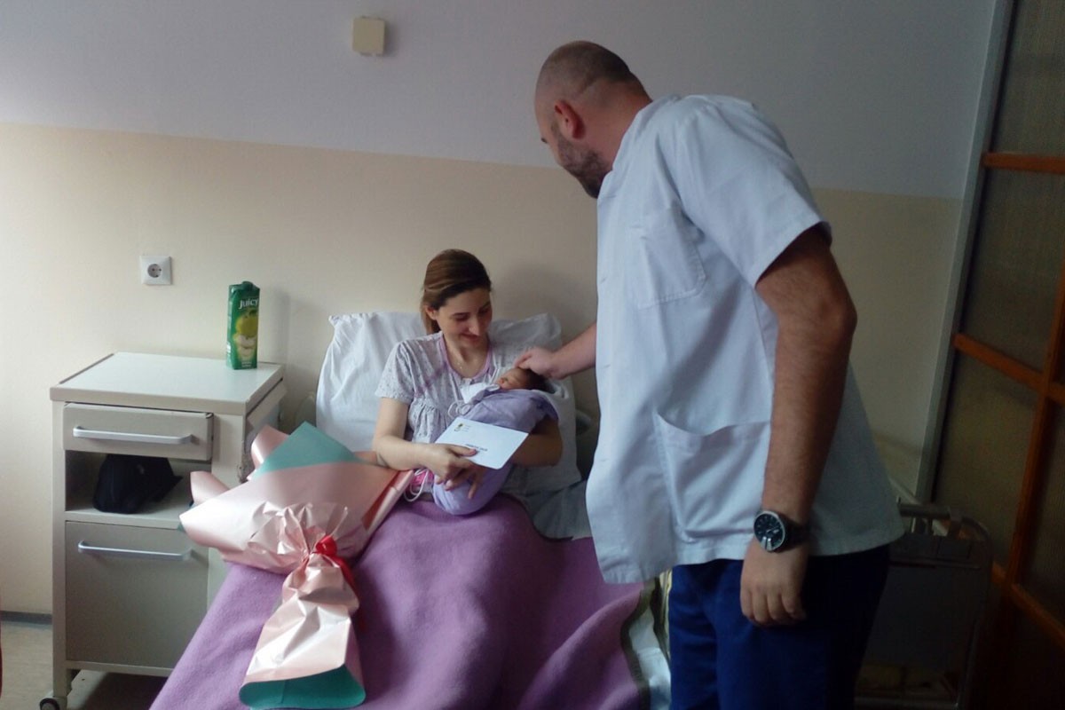 Dalija najljepši novogodišnji poklon porodici Sinanović