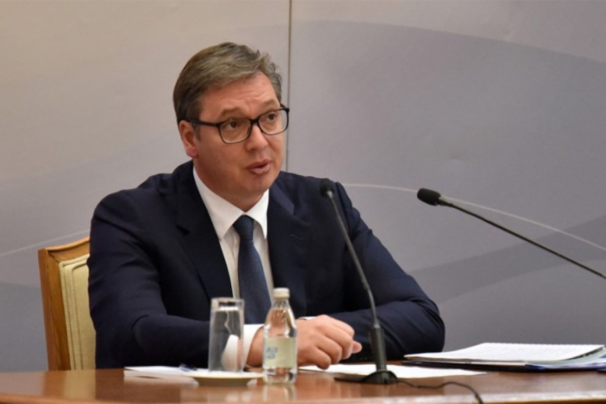 Vučić na godišnjoj konferenciji za novinare