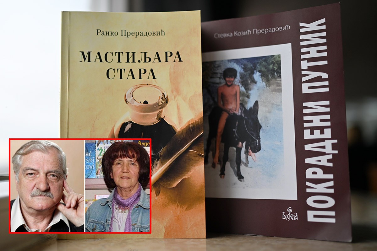 Nove knjige bračnog i književnog para Preradović: Živjeli smo od sna i od poezije