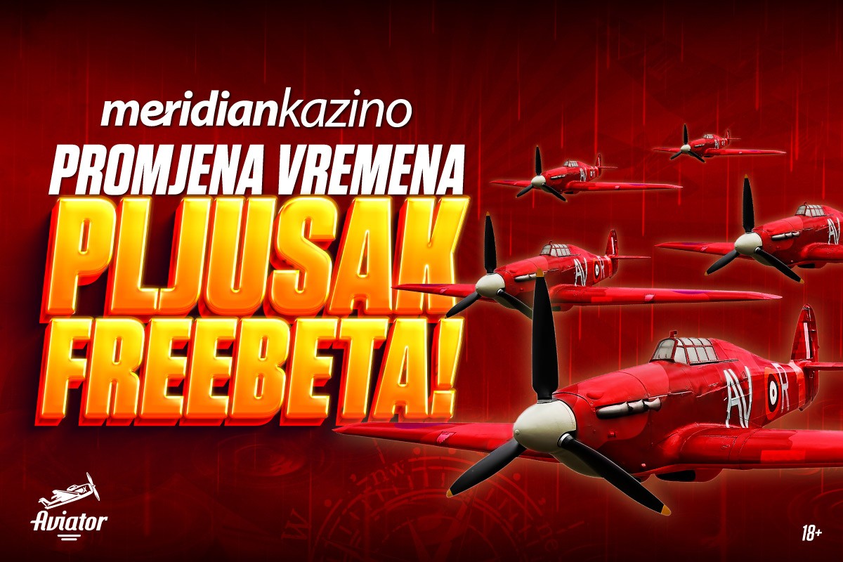 Meridian prognoza glasi: U Aviatoru pljusak freebetova - svaki dan!