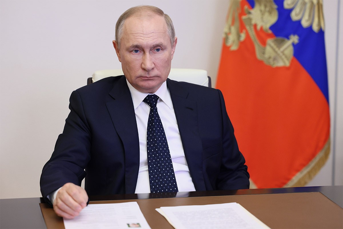 Putin: Cilj specijalne operacije je prekid rata u Donbasu