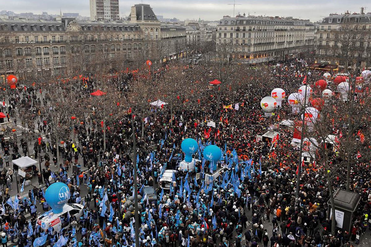 Više od milion ljudi na protestima protiv penzione reforme u Francuskoj