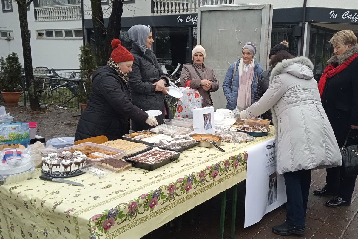 Sanske žene u humanoj misiji za Fikreta Avdića