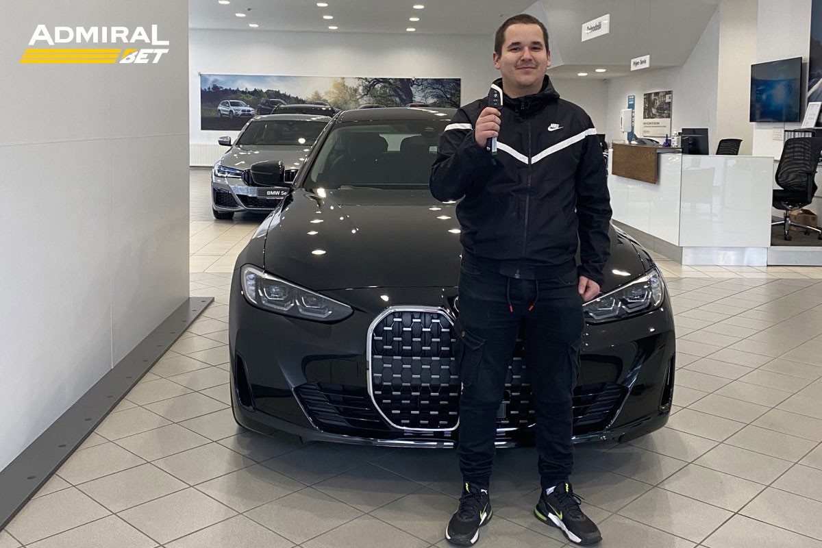 BMW 4 GRAN COUPE odlazi u Prijedor! AdmiralBet nastavlja sa poklonima za SVE IGRAČE!