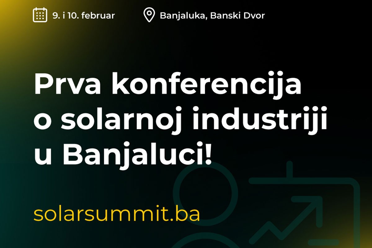 Vodeći regionalni stručnjaci na "Balkan Solar Summitu" u Banjaluci