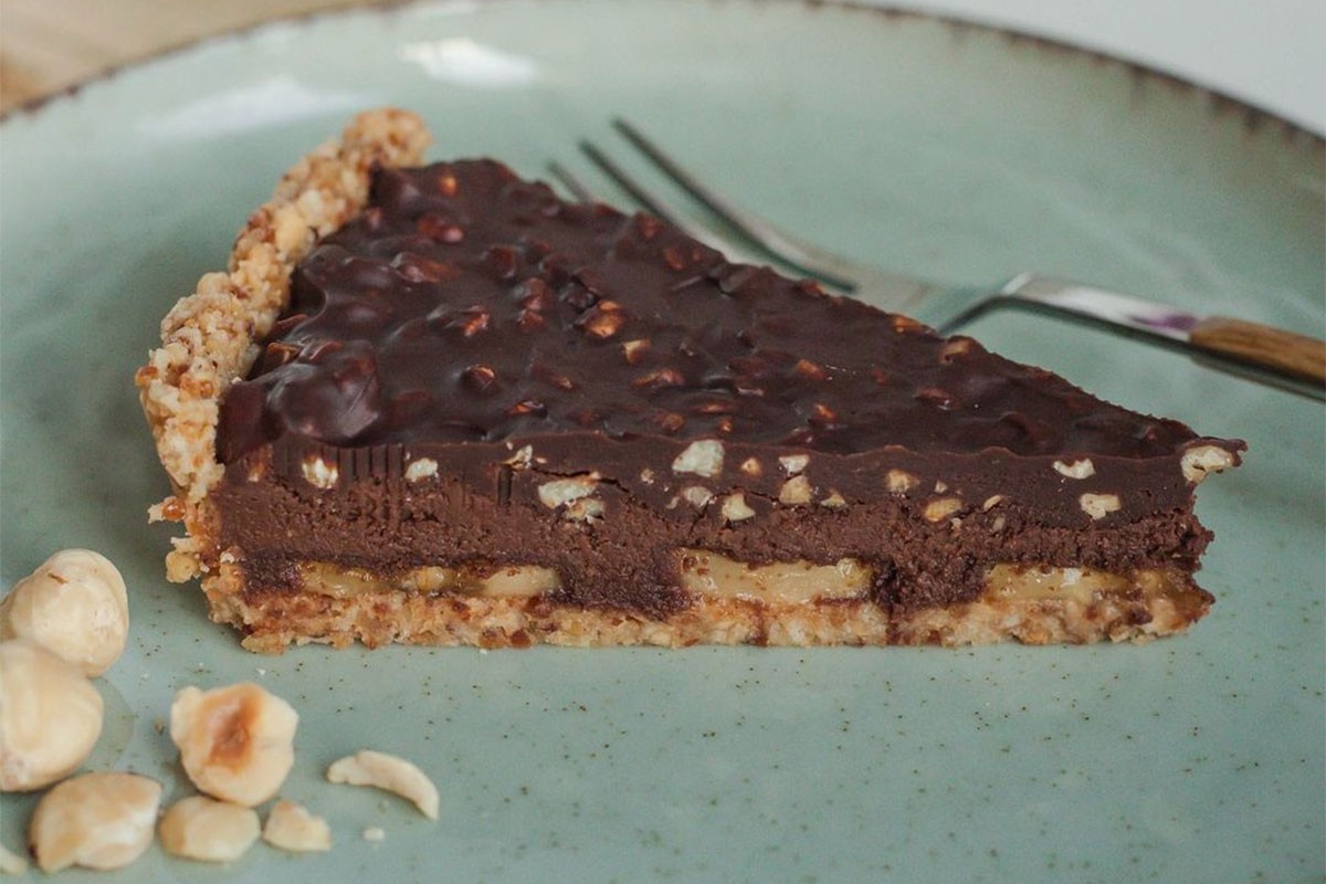 Čokoladni tart sa bananama