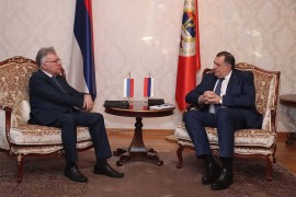 Dodik i Kalabuhov: Srpska čvrsto stoji pri svojim stavovima