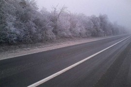 Poledica u višim predjelima, povećana opasnost od odrona