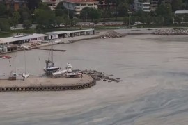 Mramorno more se povlači zbog vjetra