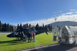 Uspješno izvršena dva vazdušna medicinska transporta
