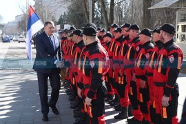 Spasioci iz Srpske na svečanom prijemu kod Dodika (FOTO, VIDEO)