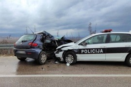 Teška nesreća kod Mostara: Jedna osoba nastradala, tri policajca ...