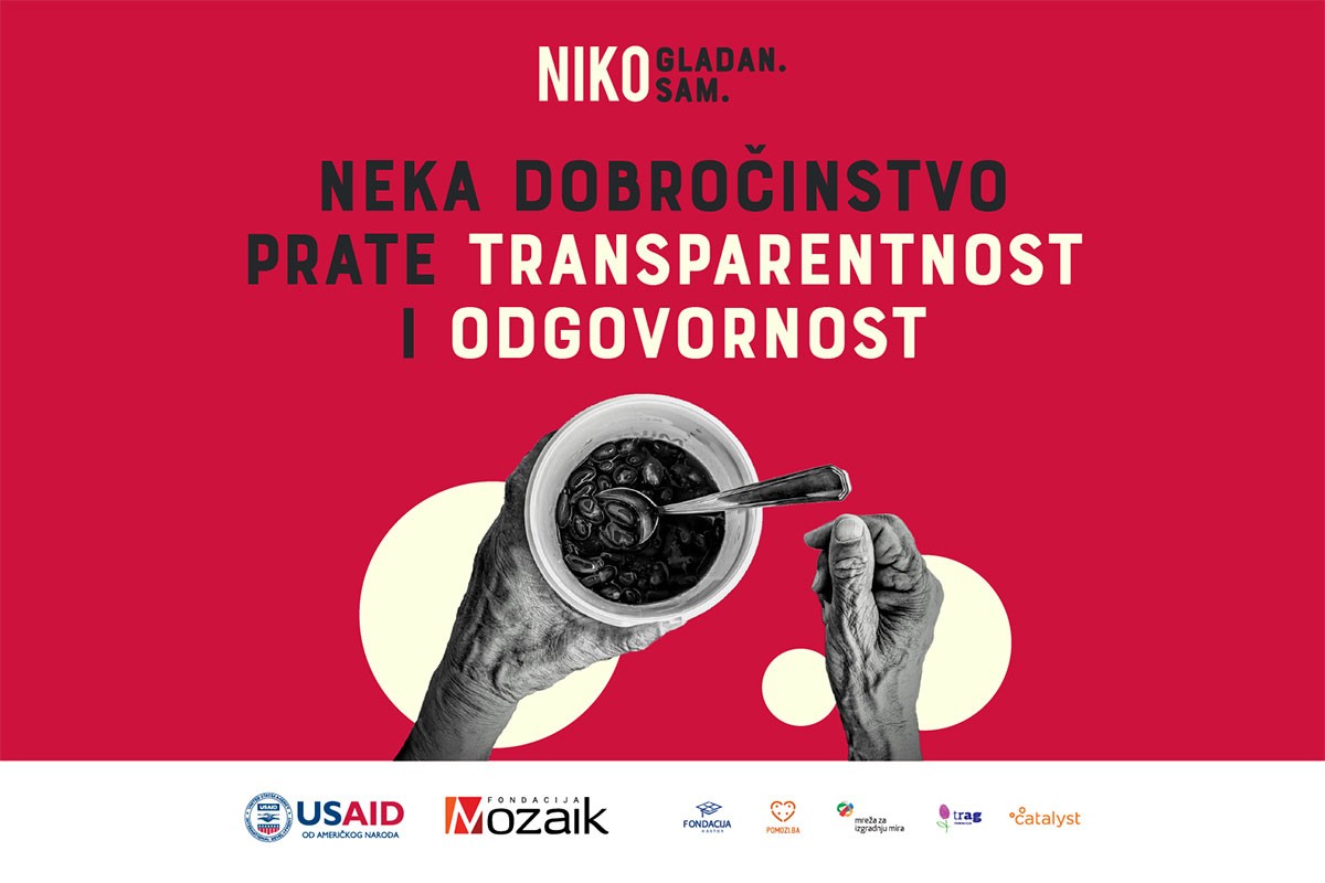 Da donacije stignu u prave ruke: Neka dobročinstvo prate transparentnost i odgovornost