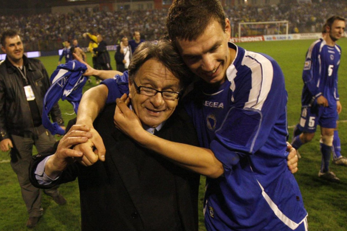 Džeko se emotivno oprostio od Ćire