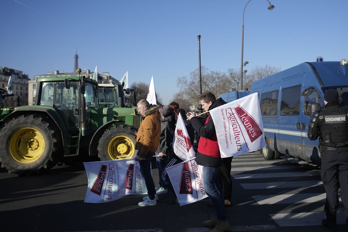 Protesti francuskih farmera