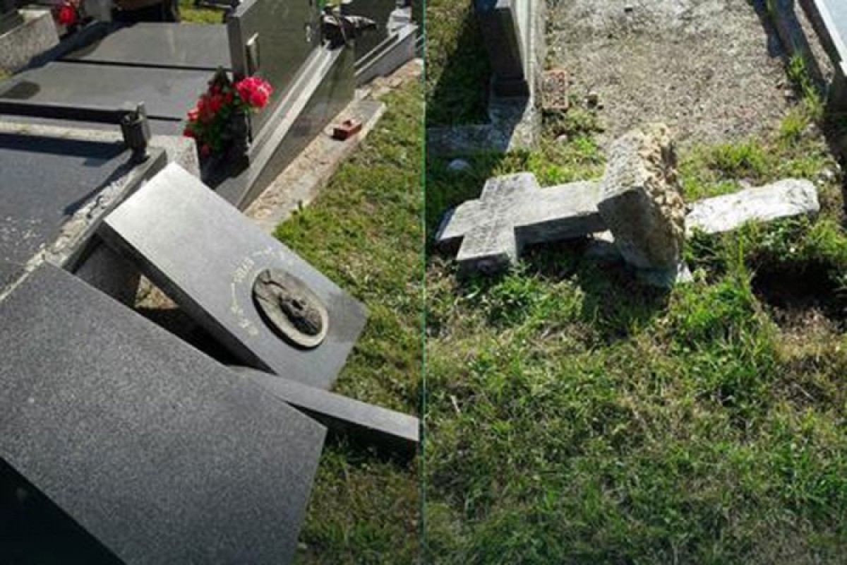 Uhapšen zbog oštećenja četiri spomenika na pravoslavnom groblju