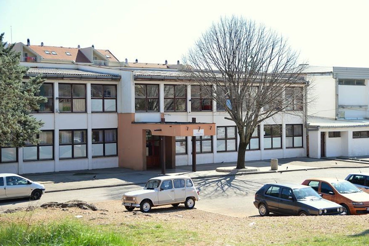 Učenici sade masline u školskom dvorištu