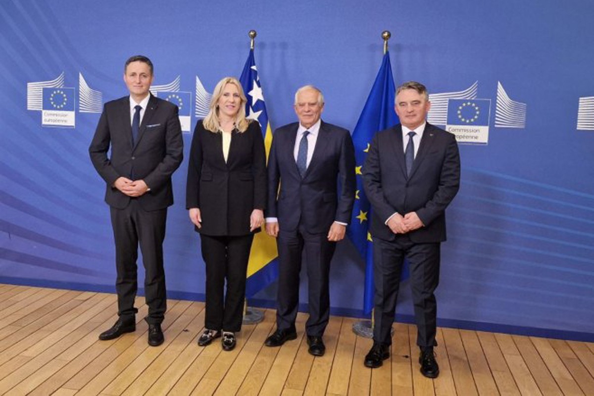 Članovi Predsjedništva sa Boreljom: Važno očuvati mir i stabilnost