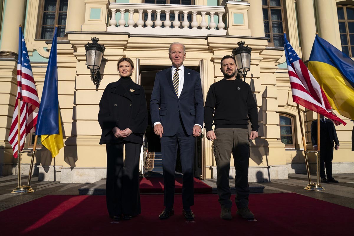 Bajden nenajavljeno stigao u Ukrajinu