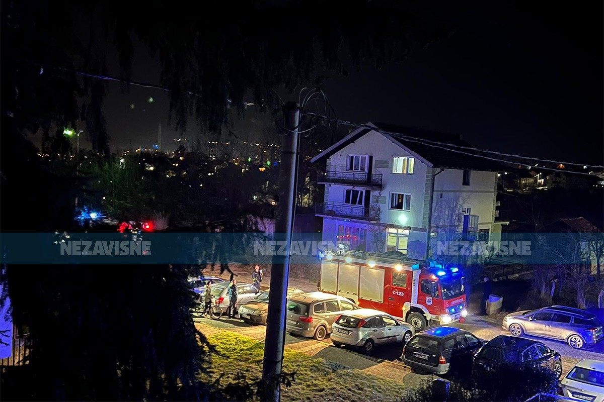 Požar u kući u Banjaluci, sumnja se na nasilje u porodici