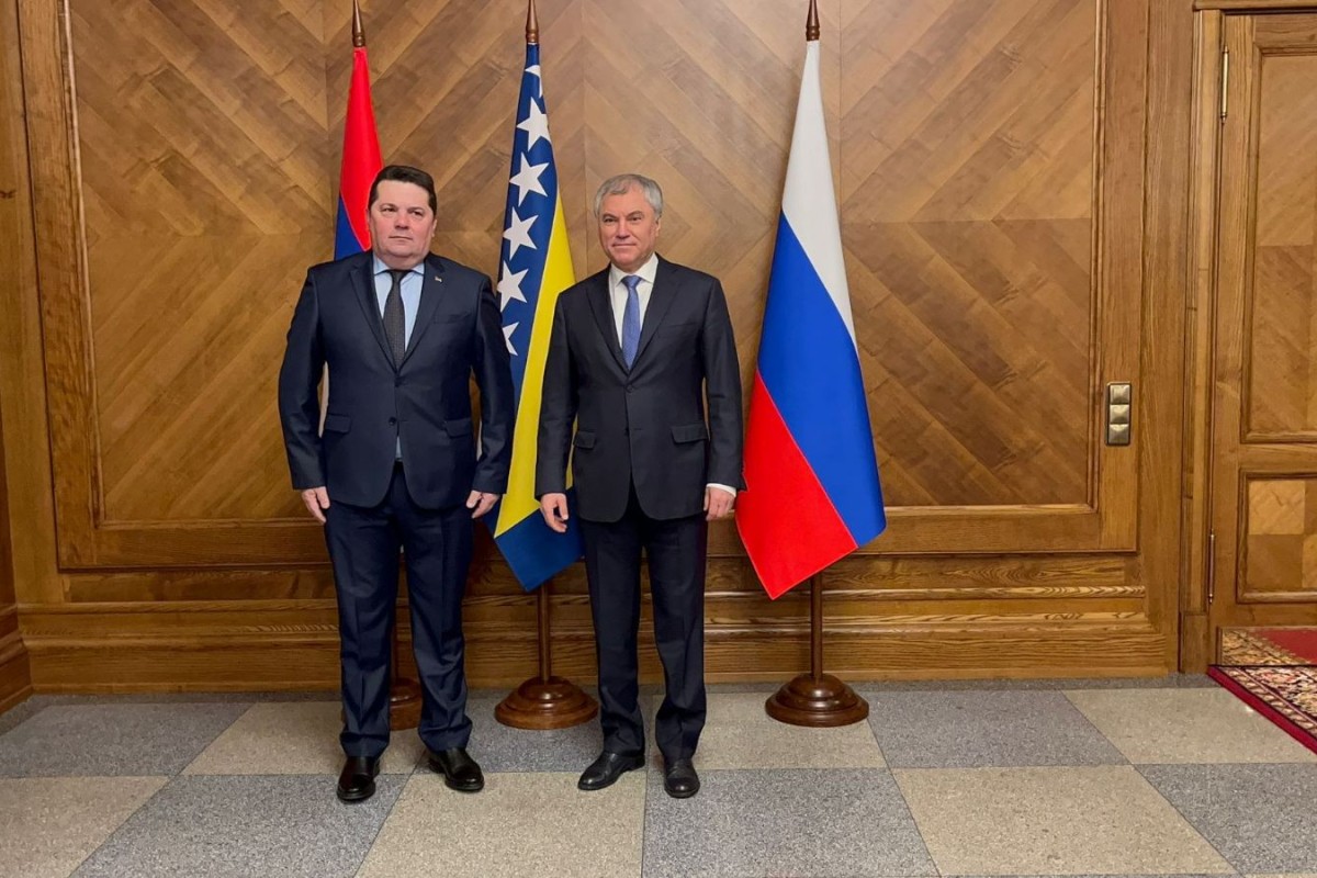 Volodin: Uprkos pritiscima rast robne razmjene Rusije i Republike Srpske 57 odsto