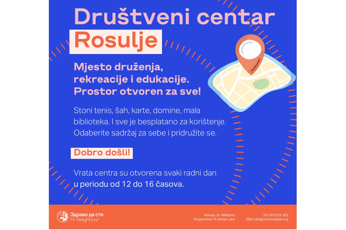 Brojne aktivnosti besplatne u Rosuljama