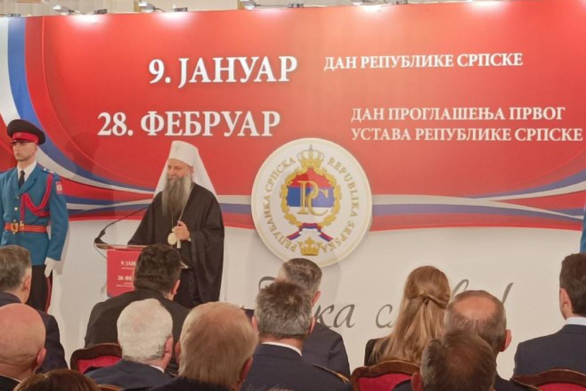 Patrijarh Porfirije: Srpska stvorena na vernosti kosovskom zavjetu