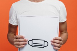 Elektrostatička maska za lice se samostalno puni disanjem