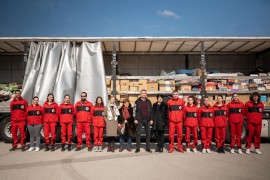 Kamion sa humanitarnom pomoći iz Banjaluke krenuo ka Turskoj