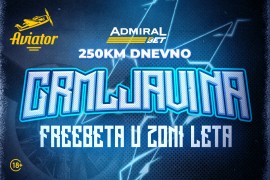 REKORDNI FREEBET na popularnoj igri Aviator, nudi isključivo ...