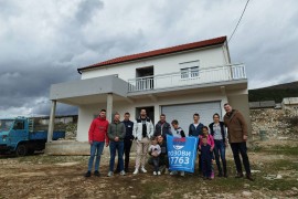Porodica Bratić uselila u novu kuću