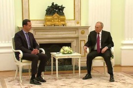 Bašar Al-Asad nudi podršku Putinu