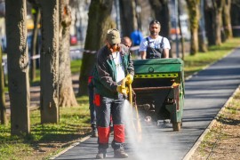 Park "Mladen Stojanović" dobija  tartan stazu