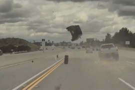 Stravičan udes u Kaliforniji, automobil letio nekoliko metara (VIDEO)