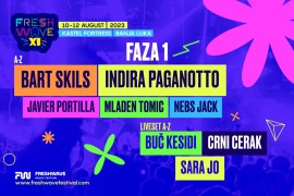 Superzvijezde u Banjaluci: Na "Freshwave" dolaze Indira Paganotto, Bart ...
