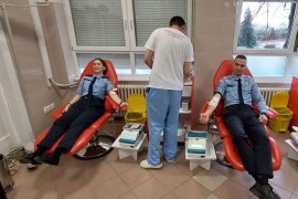 Pripadnici policije popunili zalihe krvi