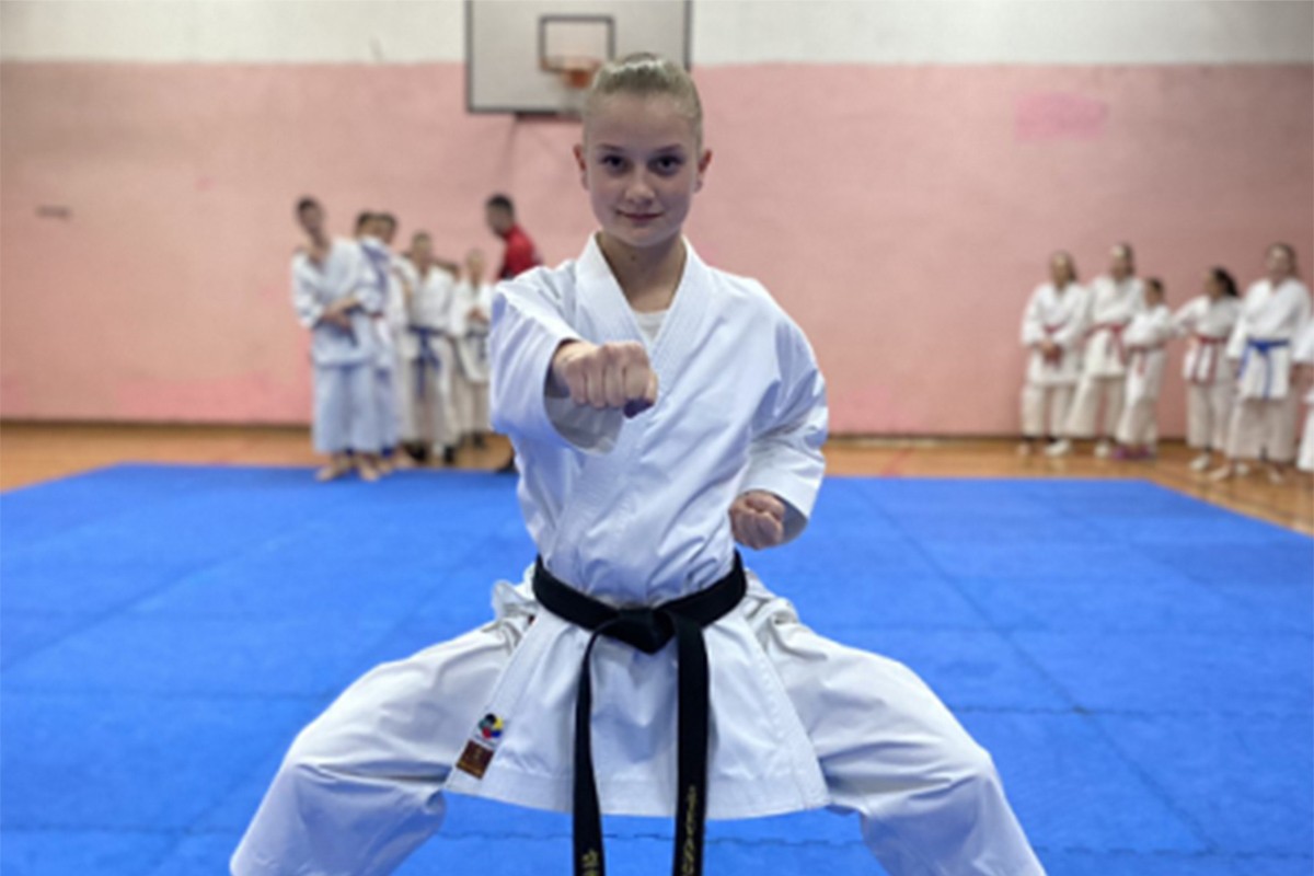 Saška Ilić među najmlađim majstorima karatea