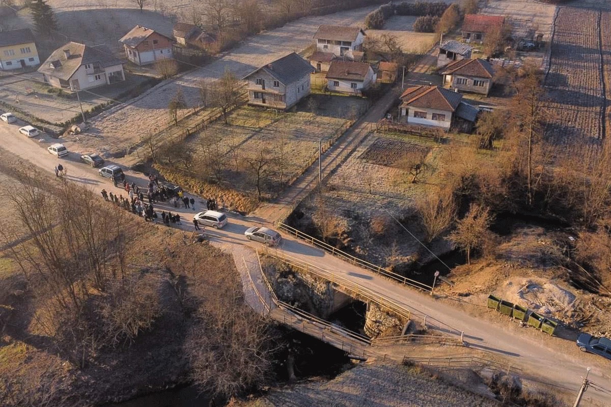 Burno u Motikama: Mještani ne žele rušenje mosta, grad traži rješenje