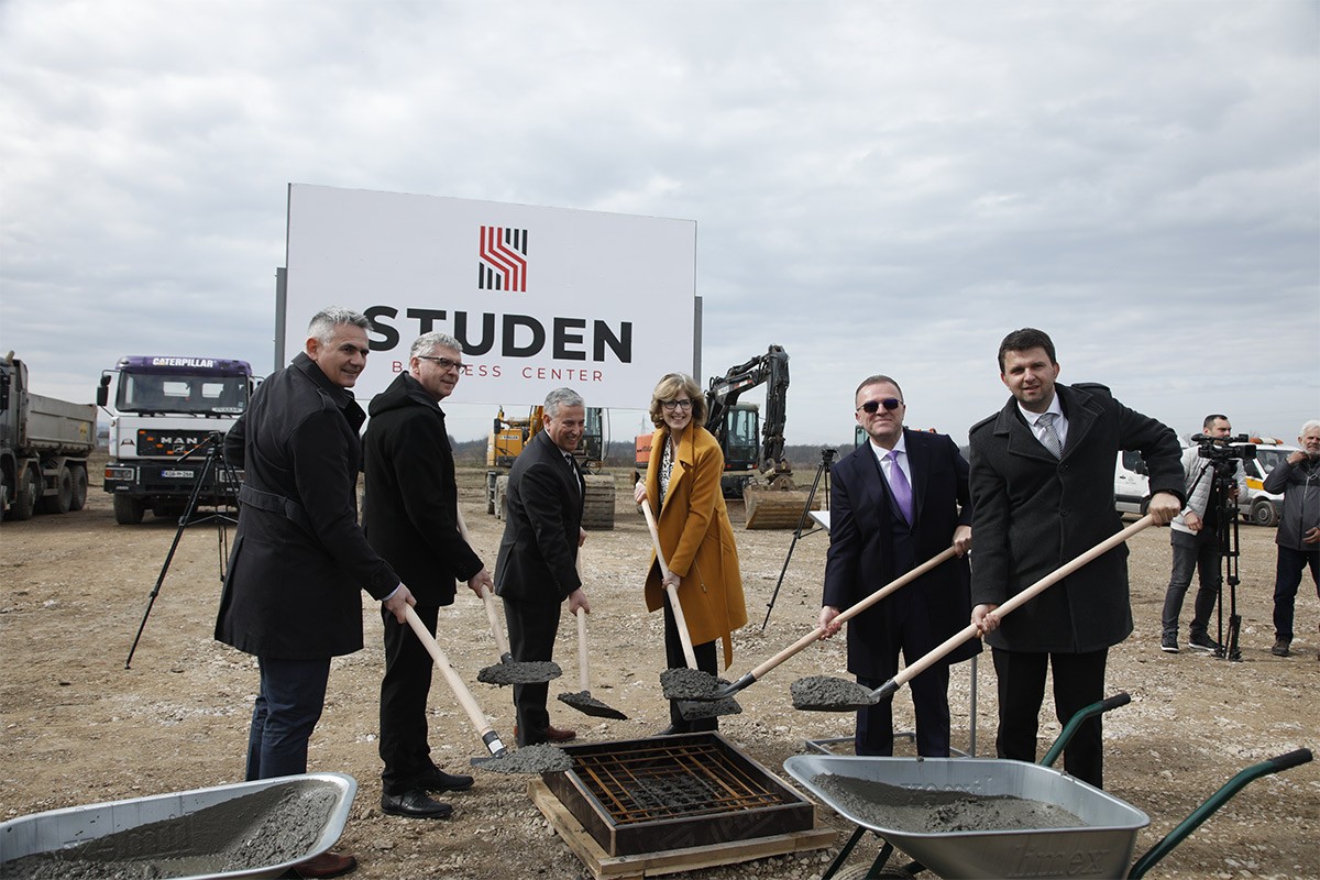 Položen kamen temeljac za izgradnju STUDEN Business Center (SBC) u Brčkom