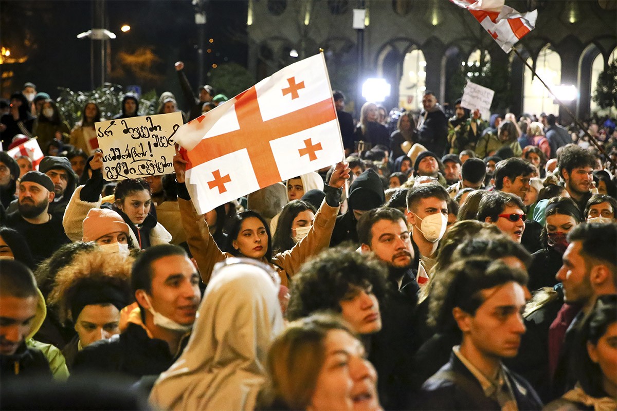 Pušteni svi demonstranti u Gruziji