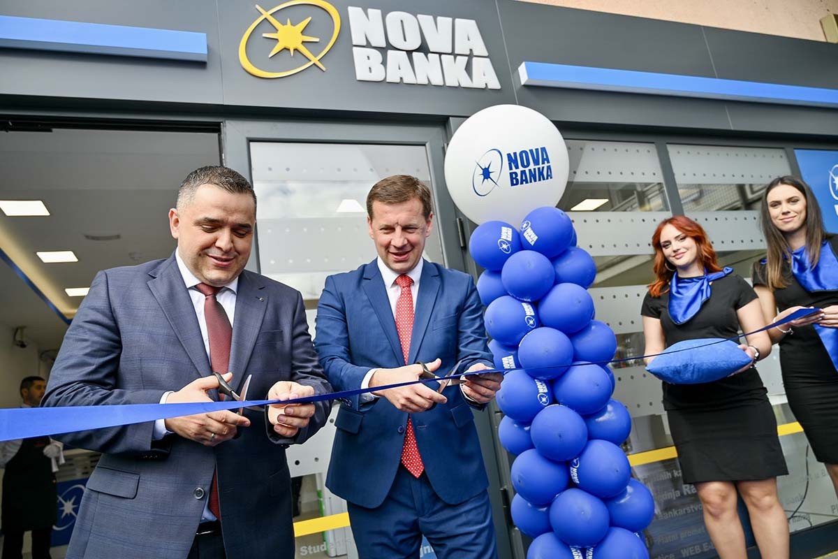 Ekspozitura Nove banke u Laktašima na novoj lokaciji