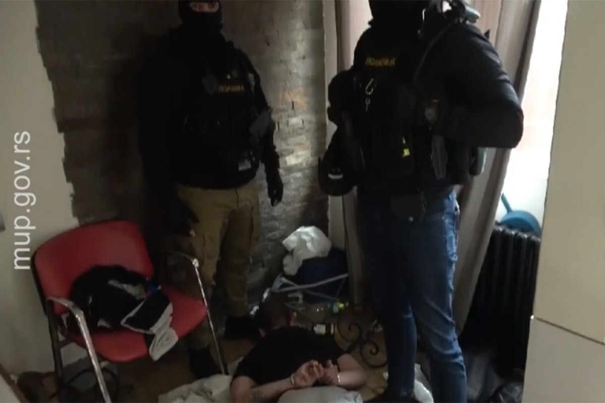 MUP objavio snimak hapšenja osumnjičenih za ubistvo Eskobara (VIDEO)