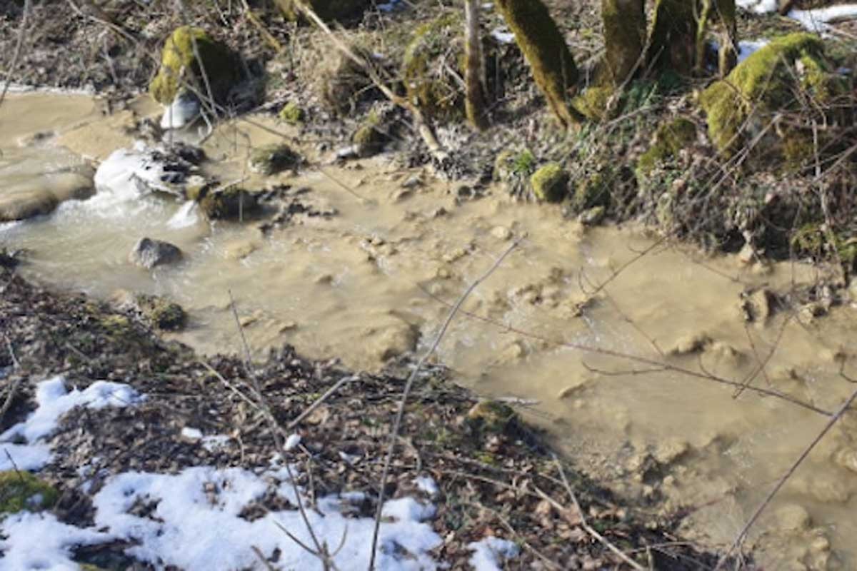 "Potok u selu Medna zagađen teškim metalima"