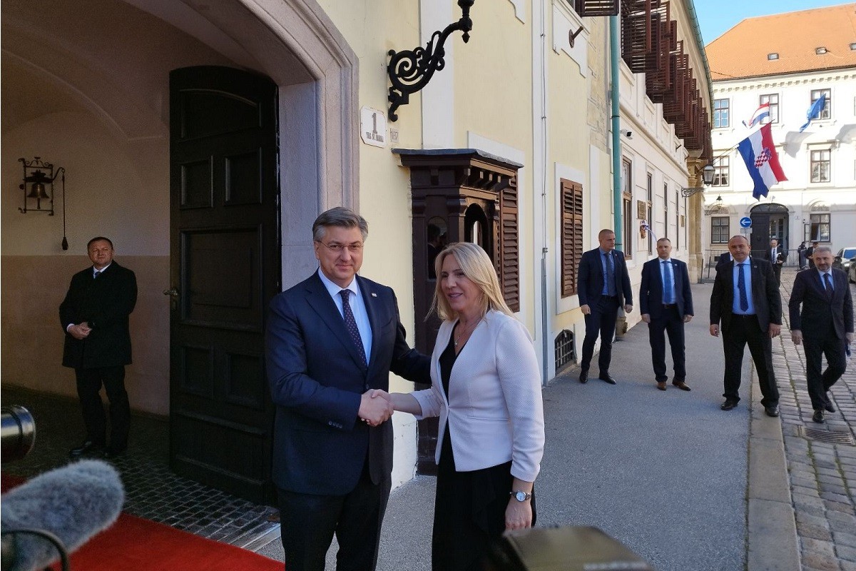 Cvijanović u Zagrebu: Zapaljiva retorika može prouzrokovati probleme u BiH