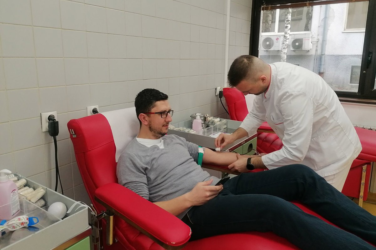 Radnici Bosnalijeka organizovali akciju dobrovoljnog darivanja krvi