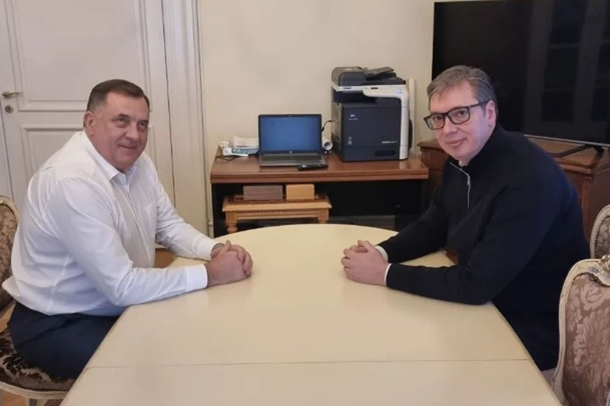 Dodik: Imam odlične odnose s Vučićem