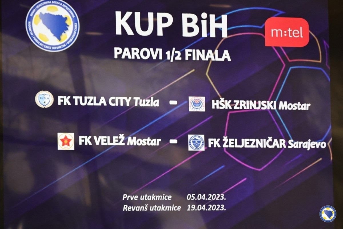 Poznati parovi polufinala Kupa BiH u fudbalu