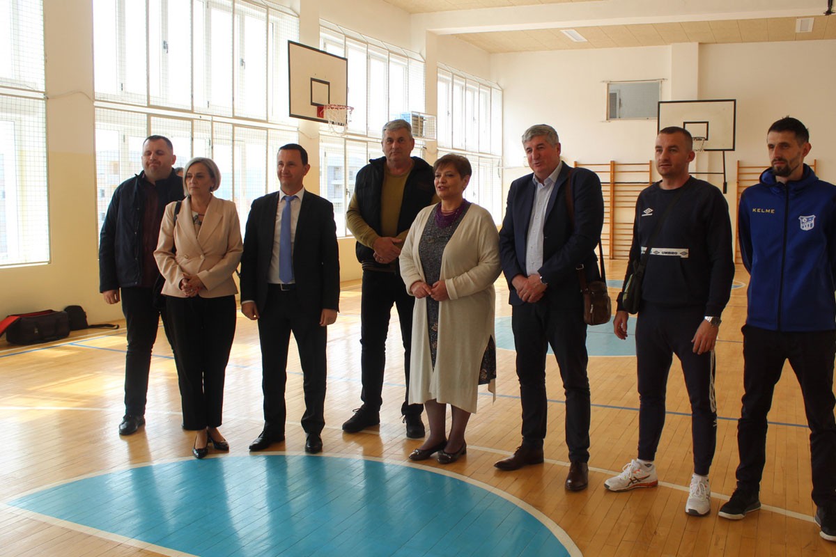 Fiskulturna sala u Centru srednjih škola ponovo u funkciji