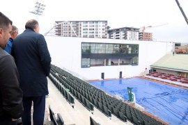 Dodik i Vujić obišli terene za ATP turnir Srpska open