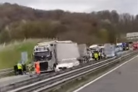 U sudaru tri kamiona poginuo slovenački vozač, dvojica iz BiH ...